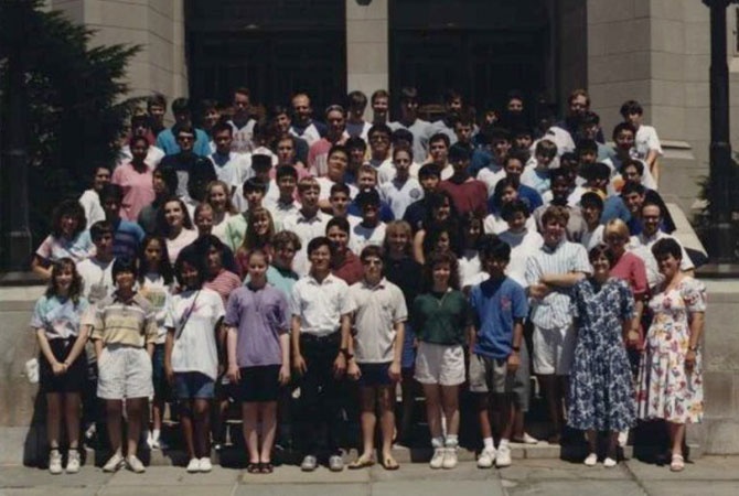 Students, counselors and faculty of PROMYS 1991"