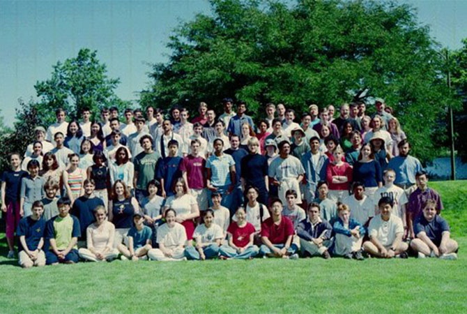 Students, counselors and faculty of PROMYS 2001"